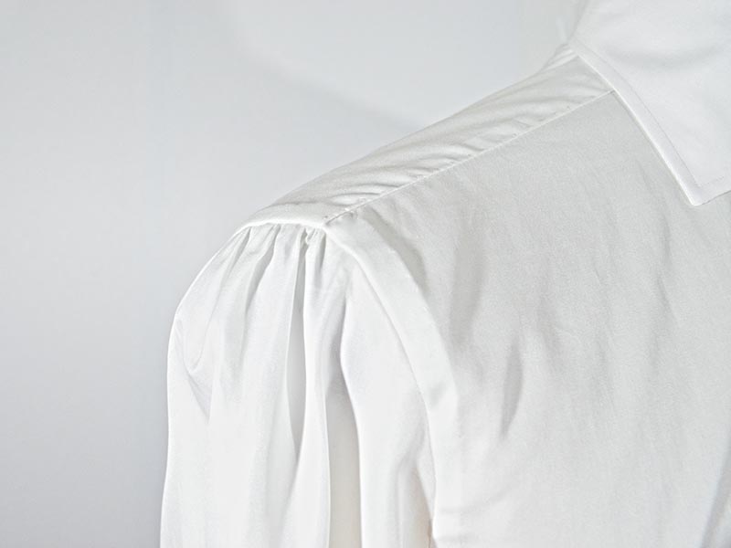 Shirt in popeline 300/2 White – G Inglese Store