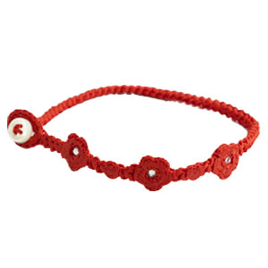 smuk gruppe barm Valentino Red Bracelet With Swarovski – G Inglese Store